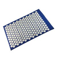 Акупунктурный массажный коврик Acupressure Mat (цвет синий)