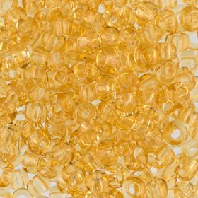 Бисер чешский 10020 прозрачный медово-желтый Preciosa 1 сорт купить оптом
