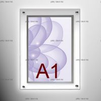 Кристалайт односторонний настенный формат А1, 501х741 мм