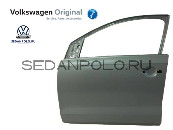 Дверь передняя левая Оригинал Volkswagen Polo Sedan