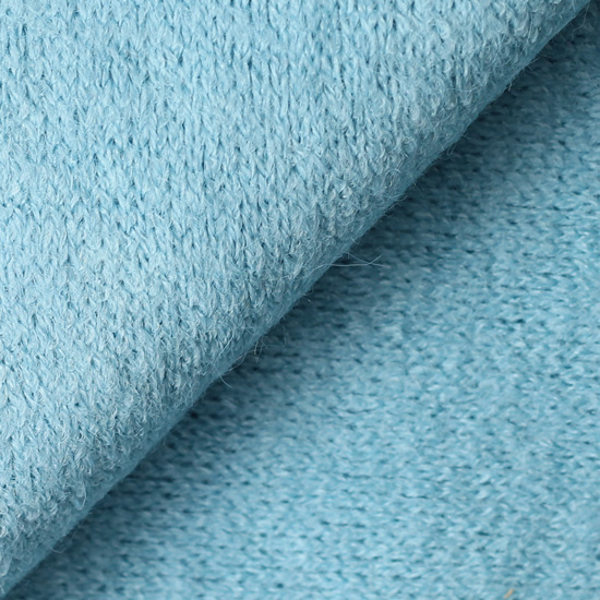 Лоскут трикотажной ткани Голубой Ангора 50х30 см