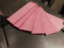 Розовый граб плашки 5-7-10 мм на выбор (цена за 1 шт)
