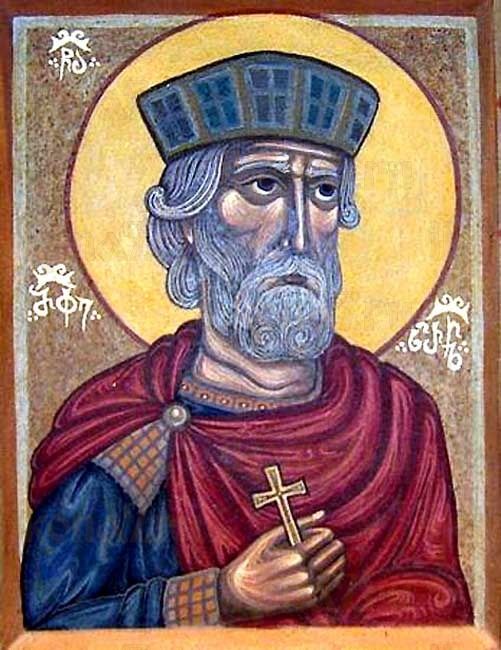 Икона Арчил II мученик (рукописная)