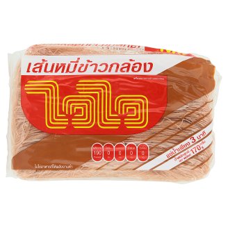Тайская лапша из коричневого риса Wai Wai Brown Rice Vermicelli 170 гр