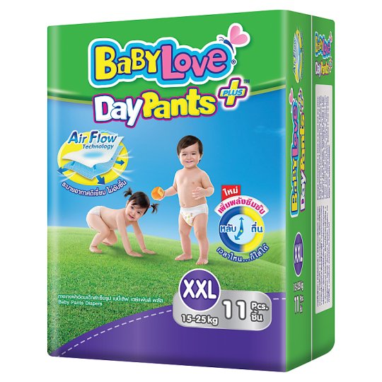 Подгузники-трусики для детей весом 15-25 кг Baby Love DayPants 11 шт