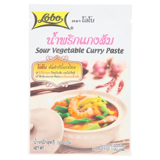 Тайская паста Овощной Карри Lobo 50 гр