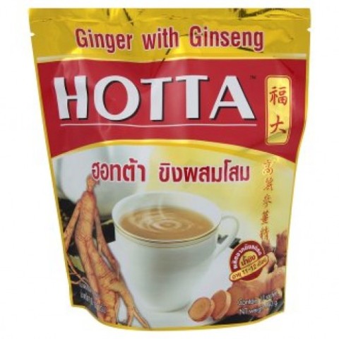 Тайский имбирный чай для похудения Hotta в пакетиках 10 шт