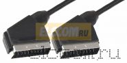 Шнур SCART- SCART (21PIN) 1.5м REXANT