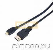 Шнур HDMI - micro HDMI gold, 1.5 М REXANT