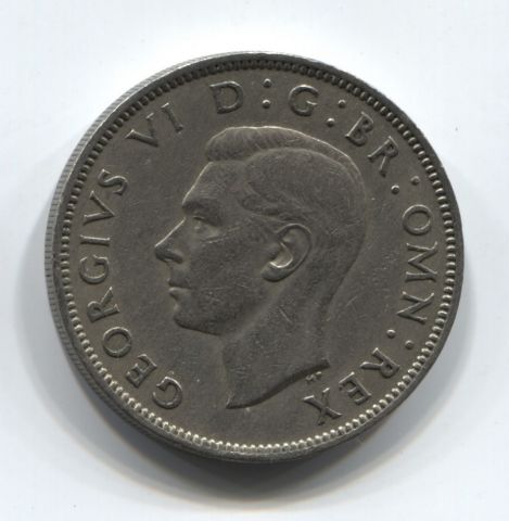 2 шиллинга (флорин) 1950 года Великобритания