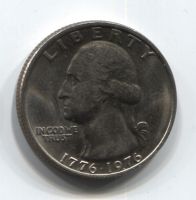 1/4 доллара 1976 года США AUNC, 200 лет независимости США