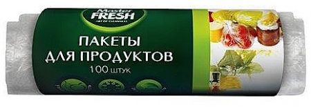 Пакеты д/продуктов Мастер фреш 100шт а2559