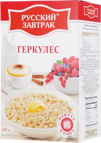 Gerkules Russkiy zavtrak 400 gr 15 deyge