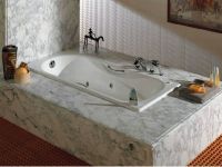 Чугунная ванна Roca Malibu 160*70 2334G0000 с отверстиями для ручек схема 3
