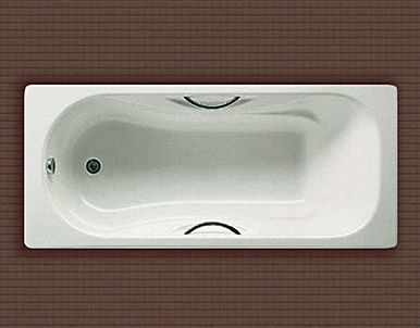 Чугунная ванна Roca Malibu 170x70 2333G0000 с отверстиями для ручек схема 9