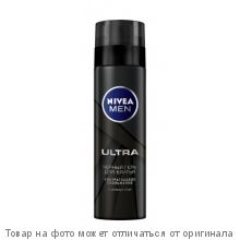 NIVEA for Men.Гель для бритья "ULTRA черный" 200мл