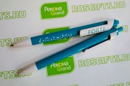 бирюзовые ручки с белым Forte