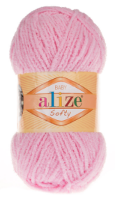 SOFTY (ALIZE) 185-розовый