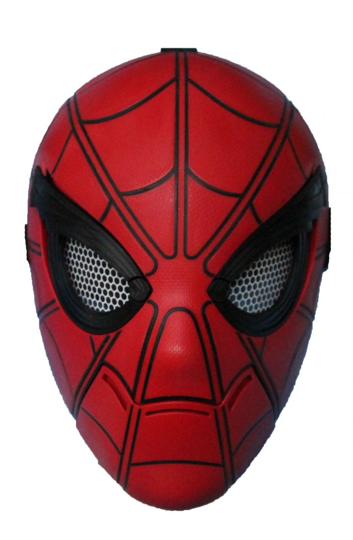 Детская подвижная маска человека паука
