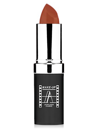 Make-Up Atelier Paris Cristal Lipstick B014 Natural brown Помада "Кристалл" натурально - коричневый