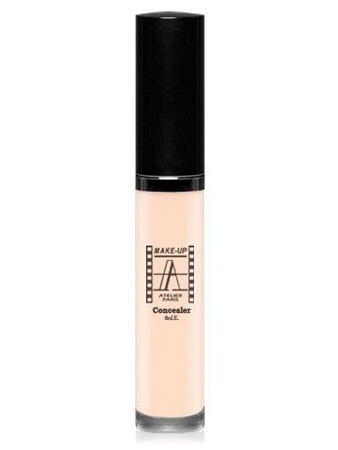 Make-Up Atelier Paris Fluid Concealer FLWA0 Pink clear Корректор-антисерн флюид водостойкий A0 светло - розовый (бледно-розовый)