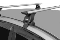 Багажник на крышу Lifan Solano 2007-16, Lux, крыловидные дуги