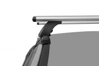 Багажник на крышу Lifan Solano 2007-16, Lux, крыловидные дуги