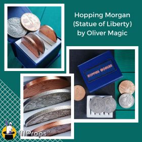 Набор монет Hopping Morgan (Statue of Liberty) by Oliver Magic