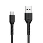 Кабель USB 6А SENDEM Т8 Черный (microUSB) 1м
