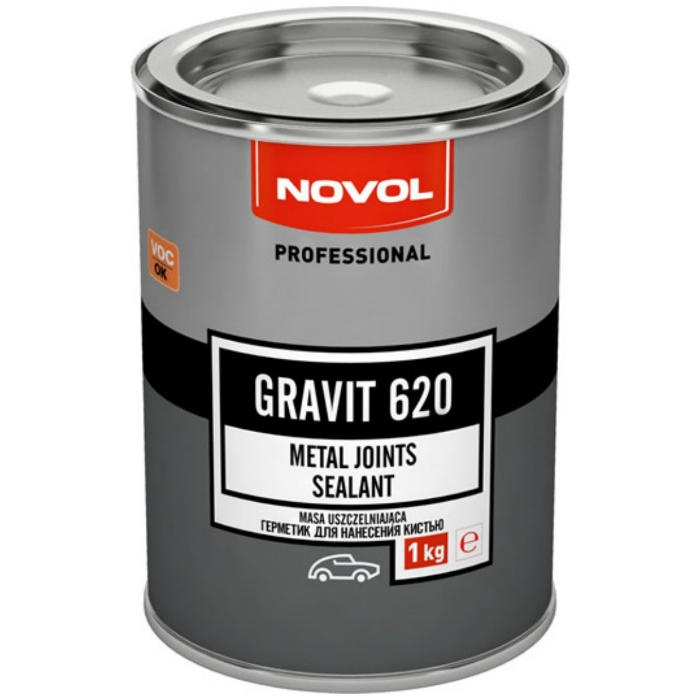 Novol Герметик GRAVIT 620 для нанесения кистью, объем 1кг.