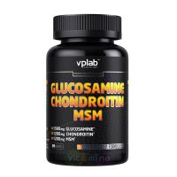 VPLab Глюкозамин Хондроитин МСМ Glucosamine Chondroitin MSM, 90 табл