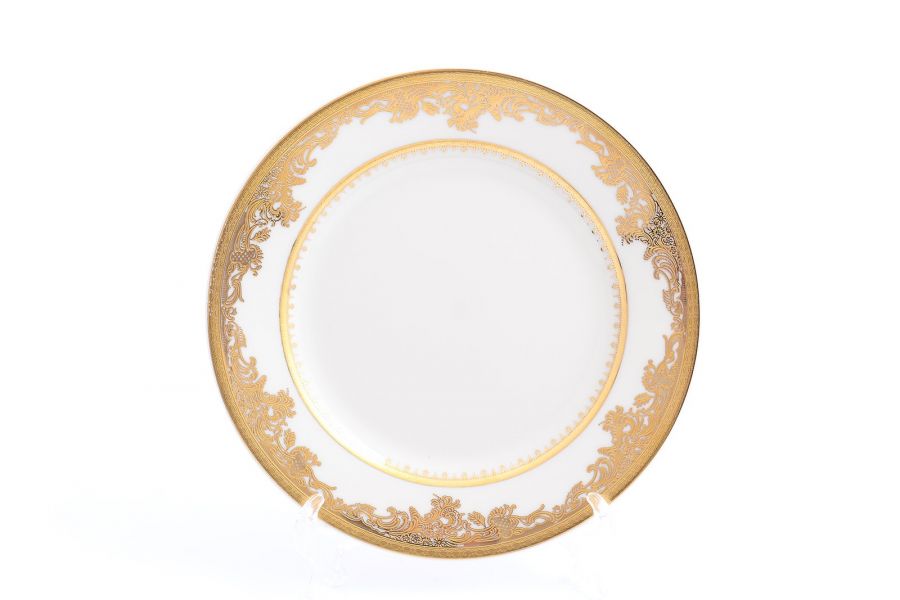 Набор тарелок 17 см C-CREAM 9077 Gold, 6 шт.