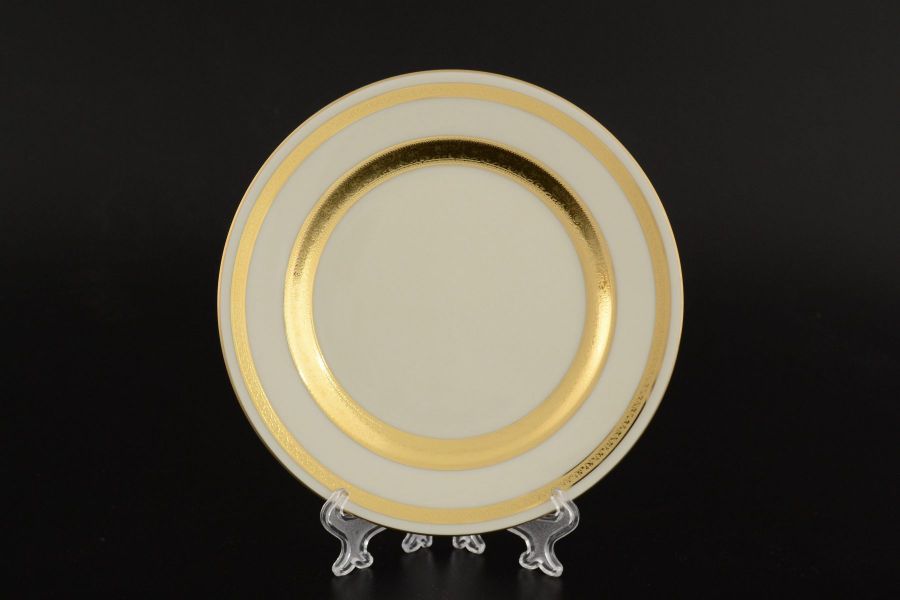 Набор тарелок 17 см "Cream Gold 9321", 6 шт.
