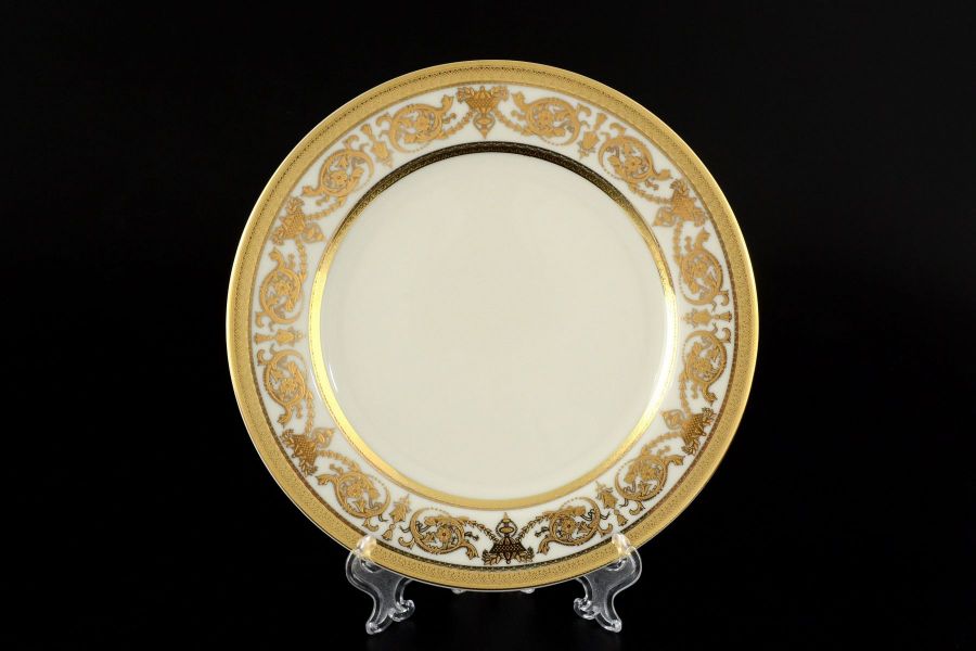 Набор тарелок 20 см "Constanza CREAM Imperial Gold", 6 шт.