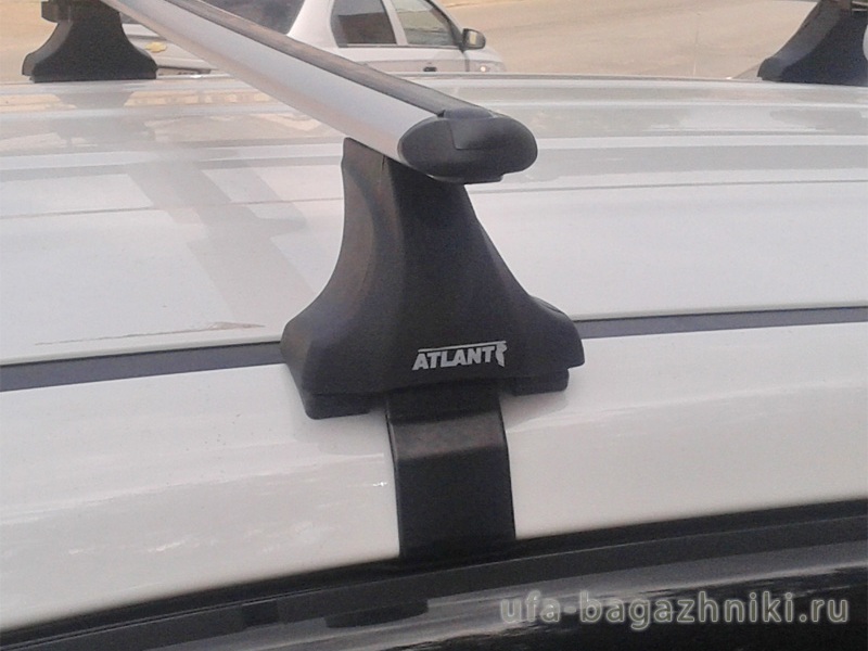 Багажник на крышу Toyota Verso, Атлант, аэродинамические дуги