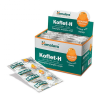 Кофлет леденцы от кашля (апельсин) Хималая | Himalaya Koflet H Lozenges Orange