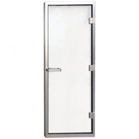 Дверь для хаммама Aquaviva 1890х690 (8мм) нерж. сталь