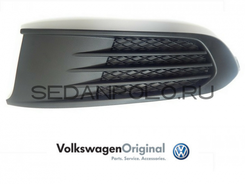 Заглушка ПТФ VAG правая для Volkswagen Polo Sedan