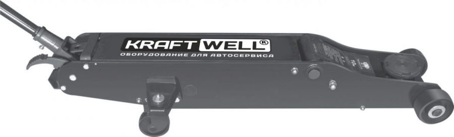 KraftWell KRWFJ10 Домкрат подкатной гидравлический г/п 10000 кг.