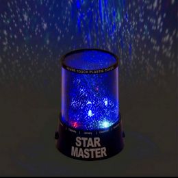 Проектор-ночник звездного неба Star Master, цвет чёрный, вид 6