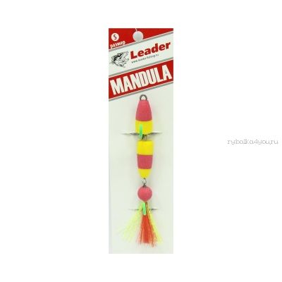 Мандула классическая Leader Mandula/ размер XS/ 60мм/  Цвет 008/ желтый-красный-желтый