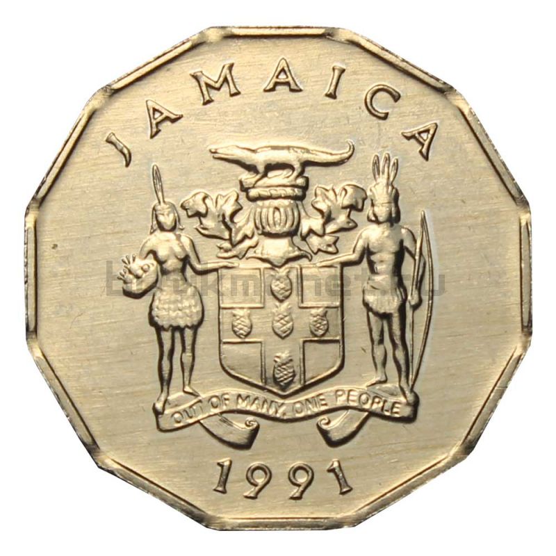 1 цент 1991 Ямайка