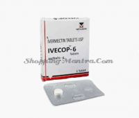 Ивекоп (ивермектин 6мг) антипаразитарный препарат Менарини Индия | Menarini India IVECOP Ivermectin 6mg Tablet