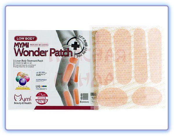 Пластырь для похудения Mymi Wonder Patch Low Body Комплект для нижней части тела