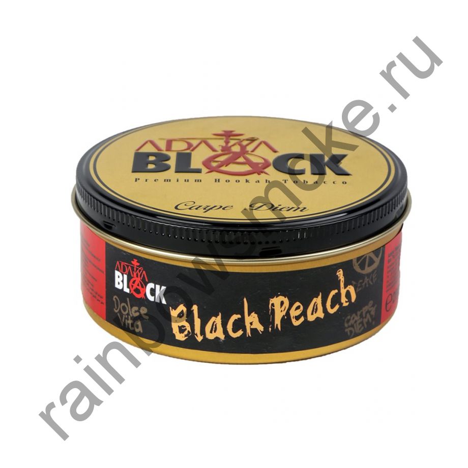 Adalya Black 200 гр - Black Peach (Черный Персик)