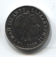 10 центов 2008 года Каймановы острова