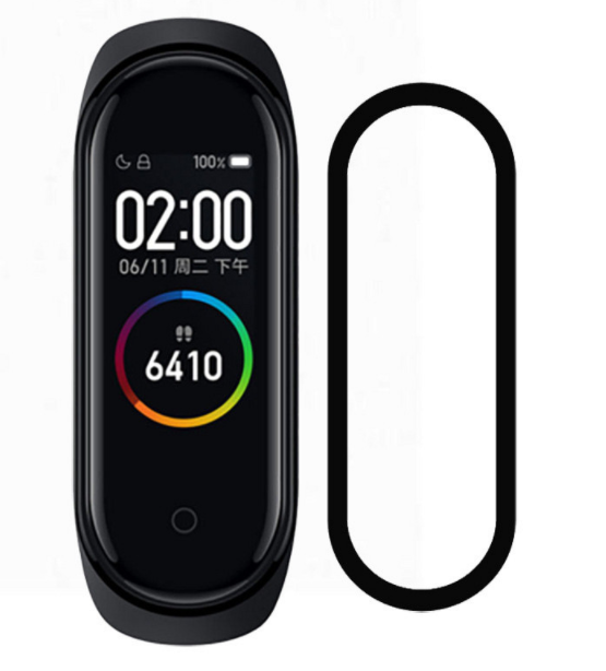 Пленка на фитнес-трекер Mi Band 5/6 (3D)