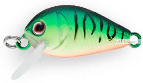 Воблер Strike Pro Crazy Plankton 21 мм / 1,3 гр / Заглубление: 0 - 0,4 м / цвет:  GC01S Mat Tiger