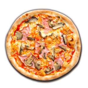 Пицца Грибы и ветчина 750г