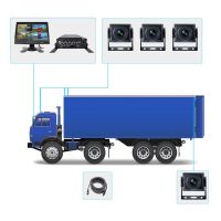 Камеры заднего вида для грузовиков с монитором и видеорегистратором (PZ615)